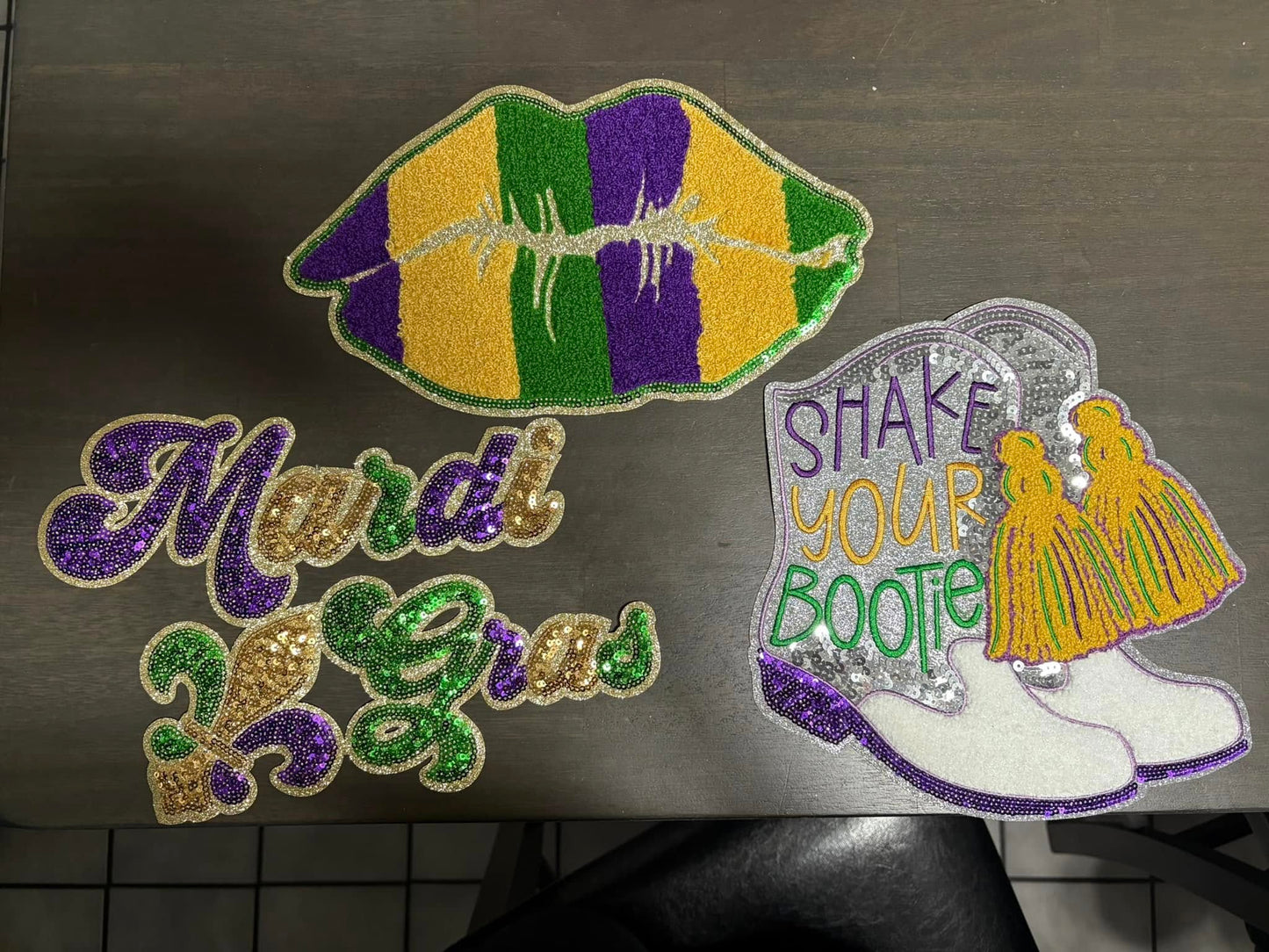 Mardi Gras Patches