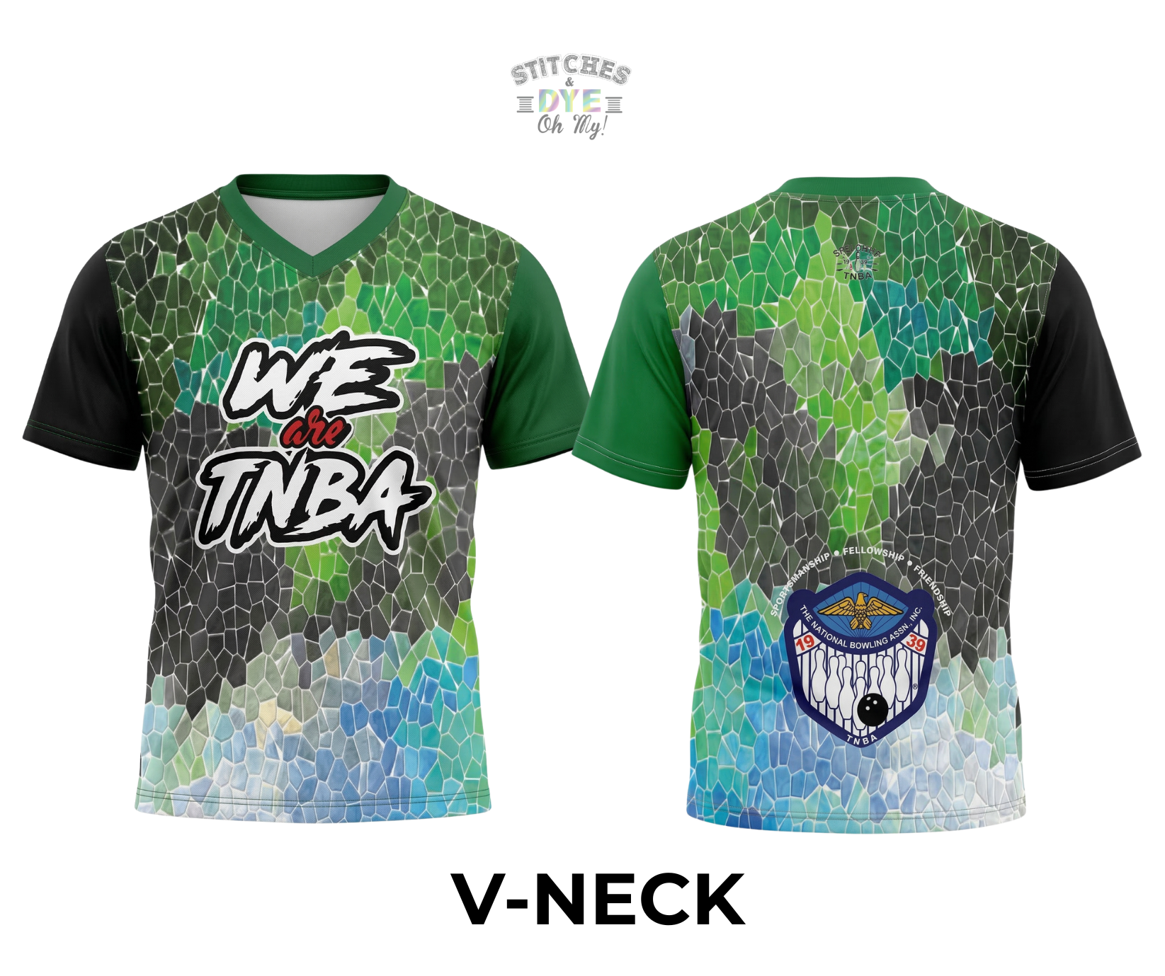 TNBA Blue & Green Jersey - TNBA03