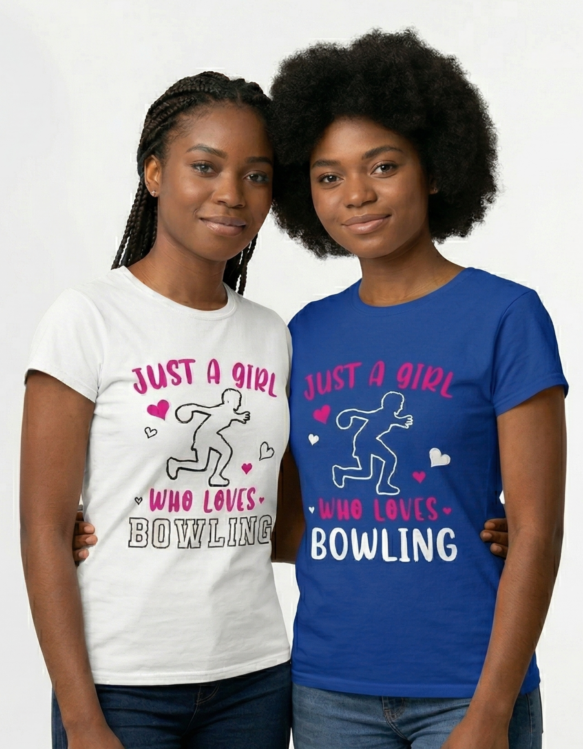 Just A Girl Who Loves Bowling | Premium Women’s Graphic Tee