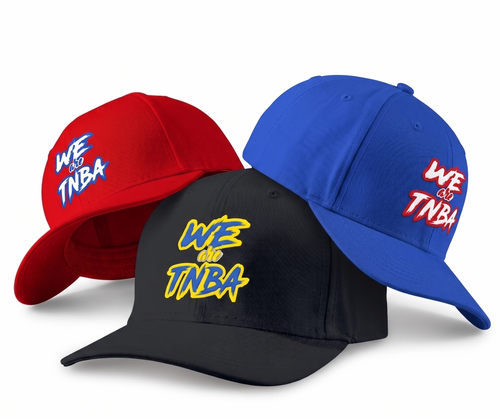 "We Are TNBA" Premium Embroidered Athletic Snapback Hat