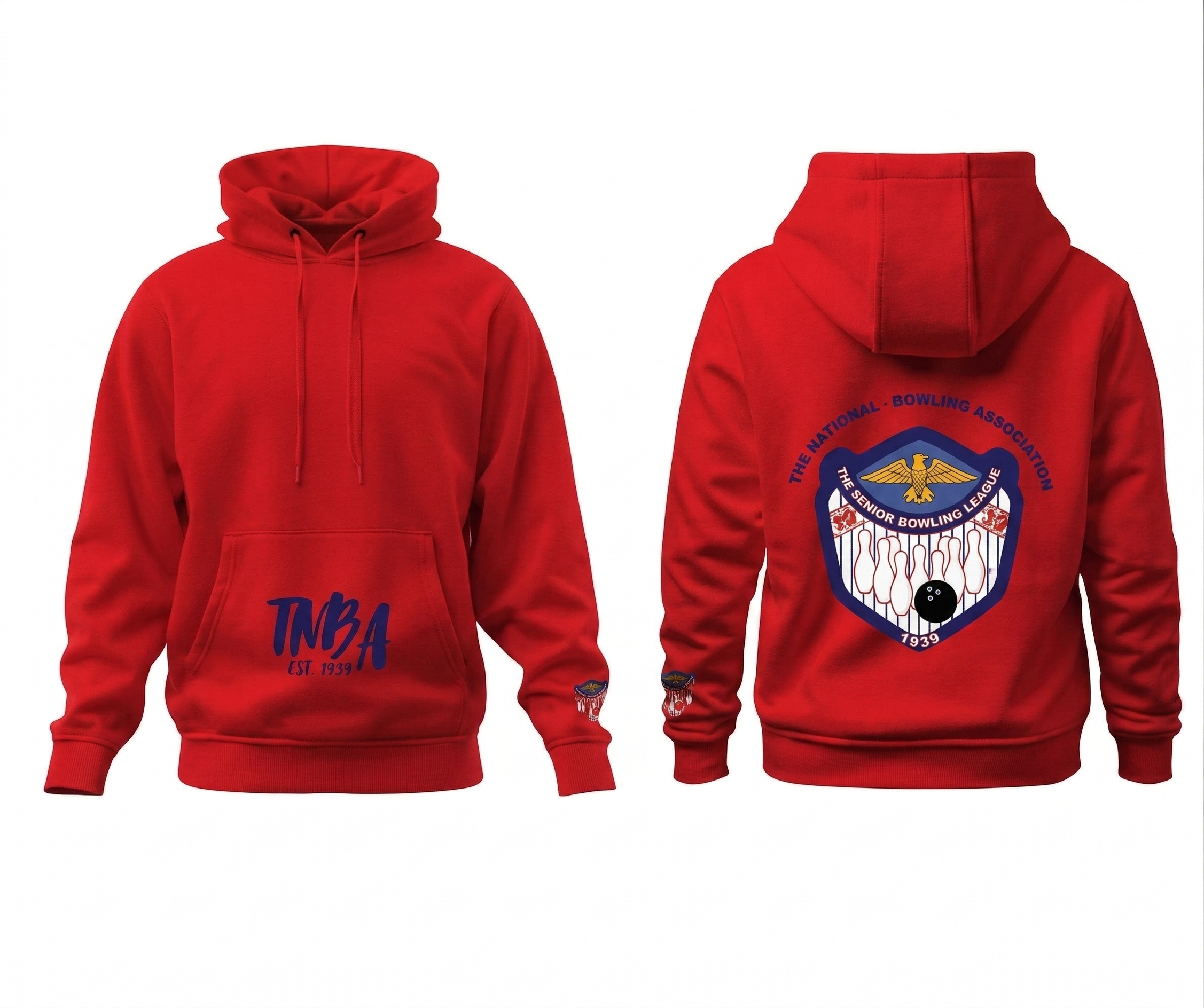 TNBA "EST. 1939" Heritage Bowling Hoodie