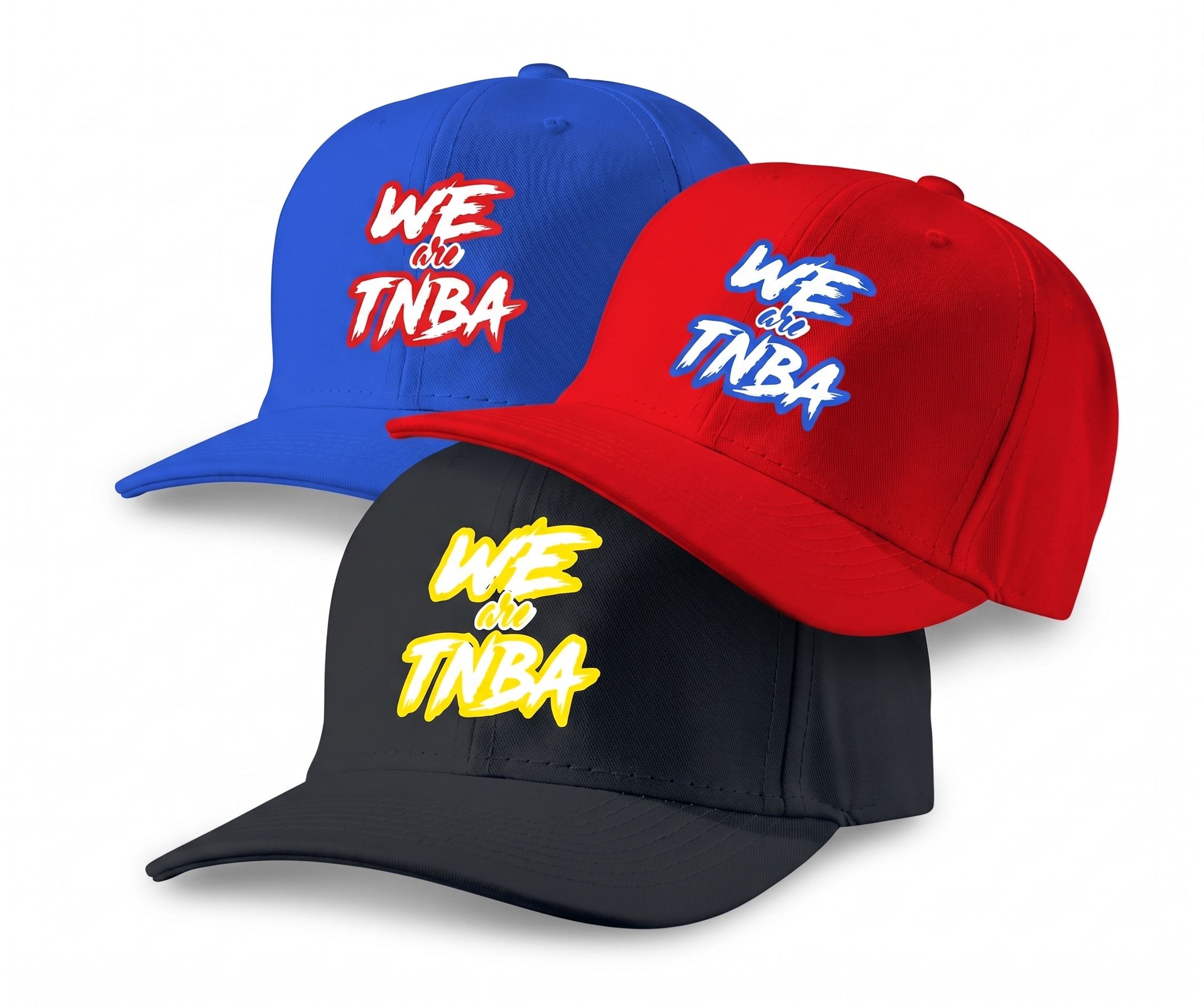 "We Are TNBA" Premium Embroidered Athletic Snapback Hat