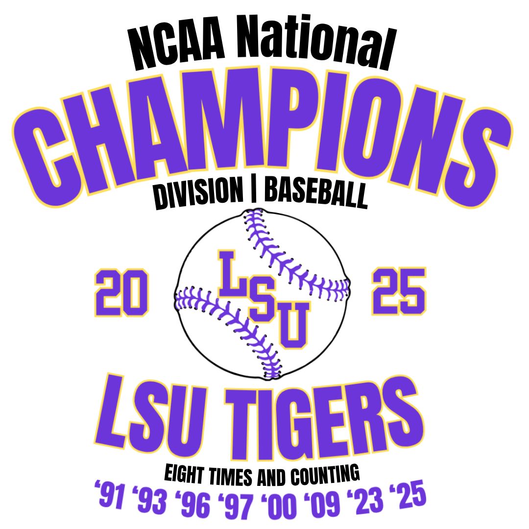 2025 LSU Baseball Championship - DTF Transfer
