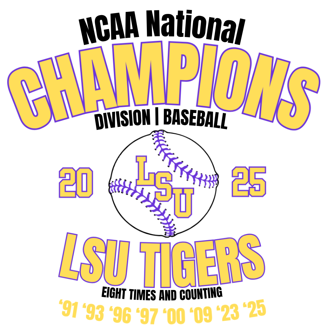 2025 LSU Baseball Championship - DTF Transfer