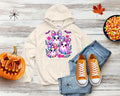 Coquette Halloween Floral Ghost