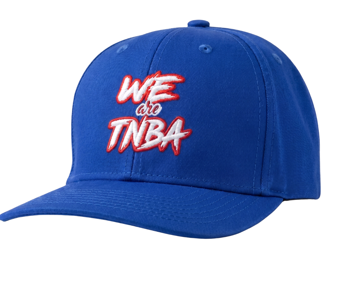 "We Are TNBA" Premium Embroidered Athletic Snapback Hat