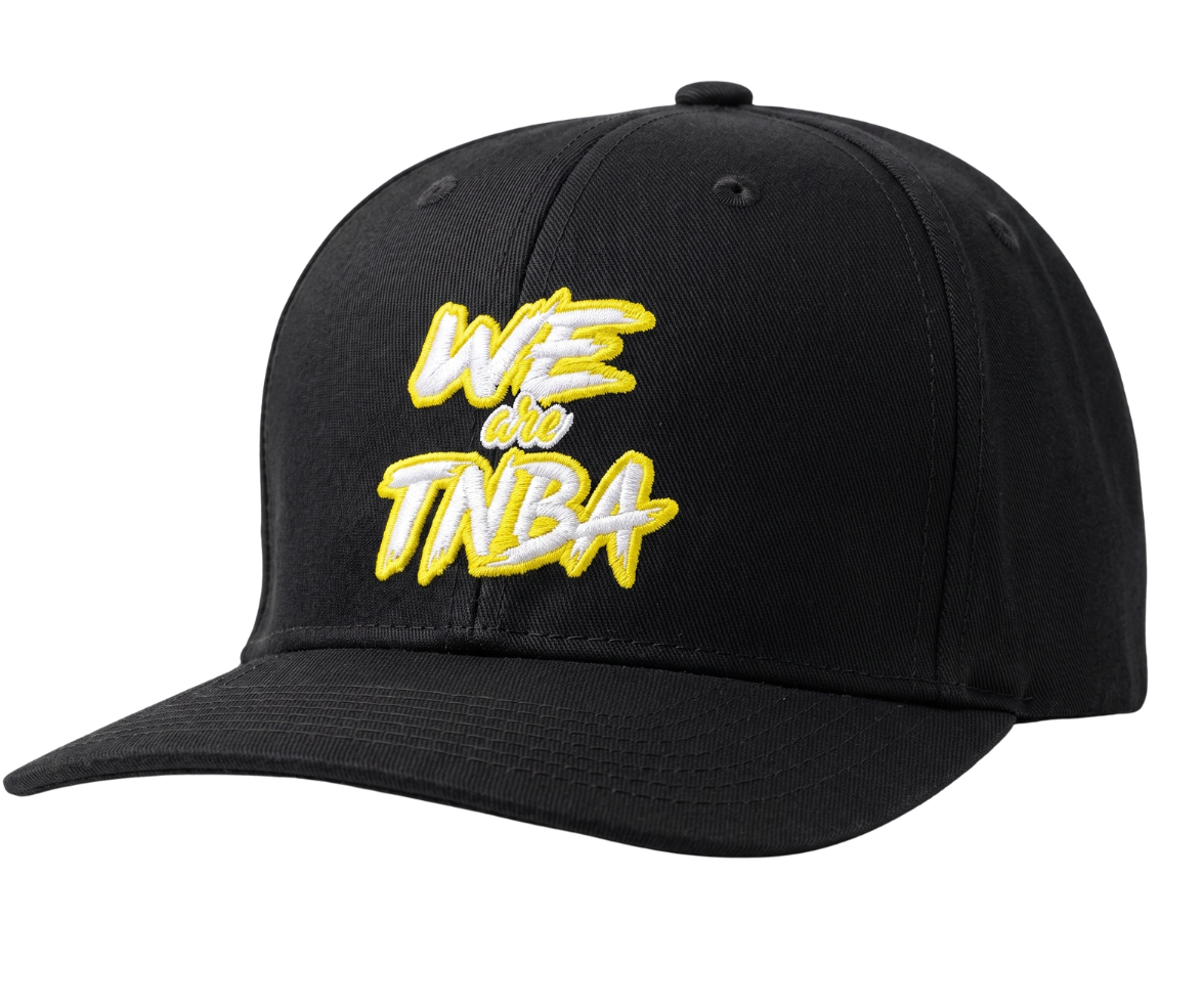"We Are TNBA" Premium Embroidered Athletic Snapback Hat