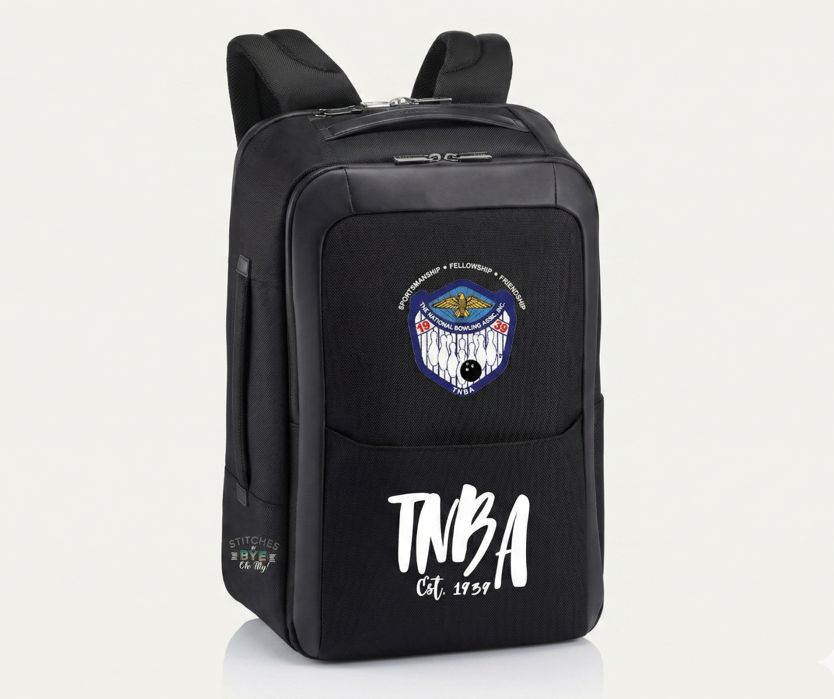 TNBA Premium Bowling Backpack - Black