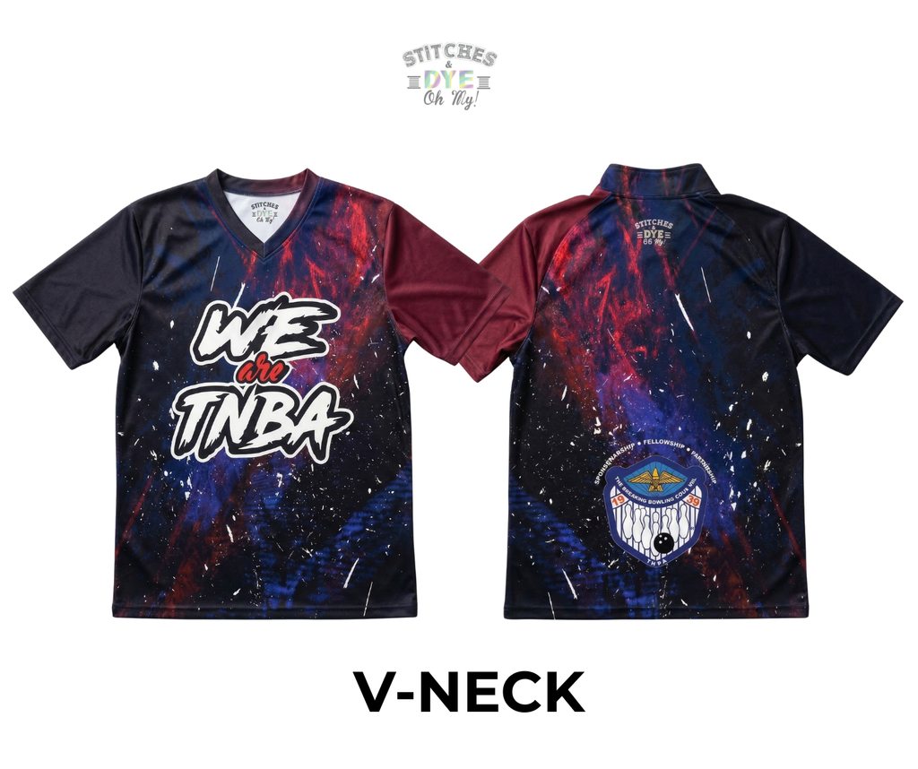 TNBA Black, Blue & Marron Jersey