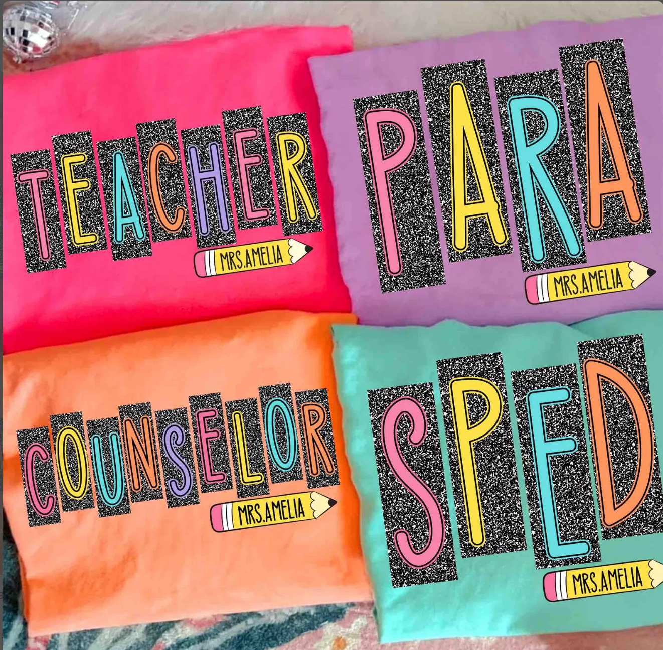 Teacher Shirt (choose Design)
