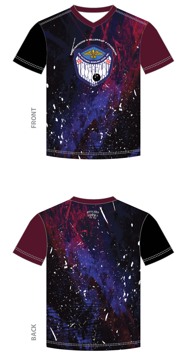 TNBA Black, Blue & Marron Jersey