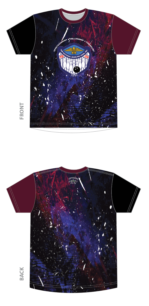 TNBA Black, Blue & Marron Jersey