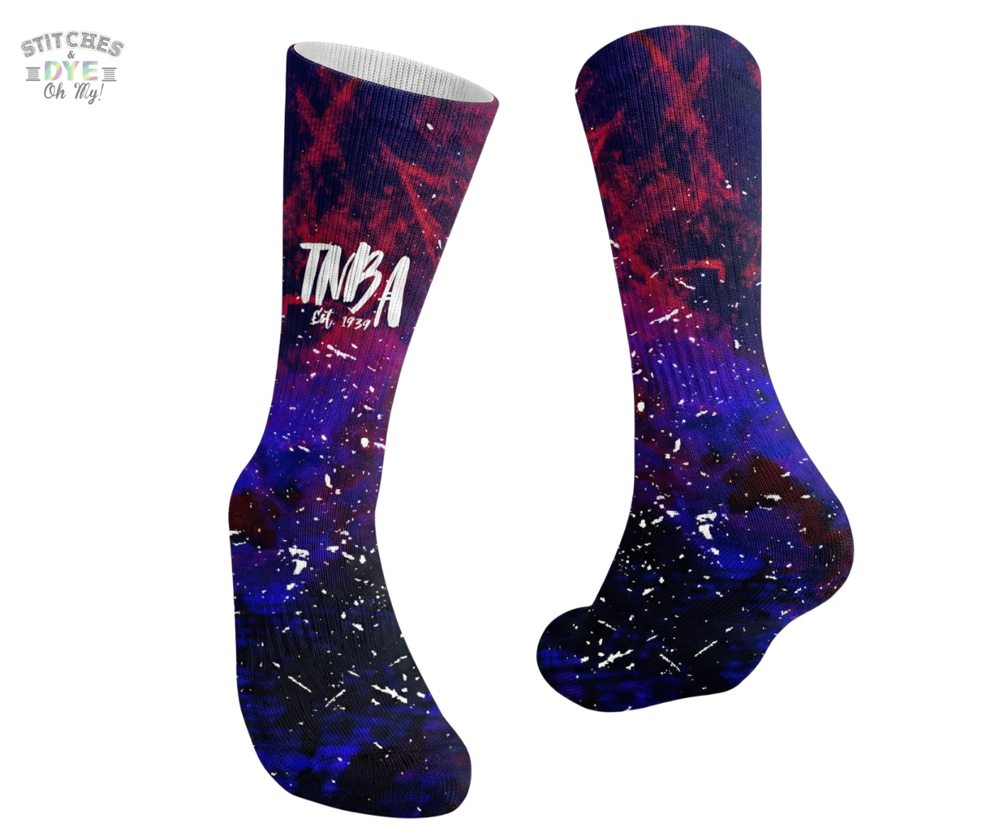TNBA Sublimation Socks