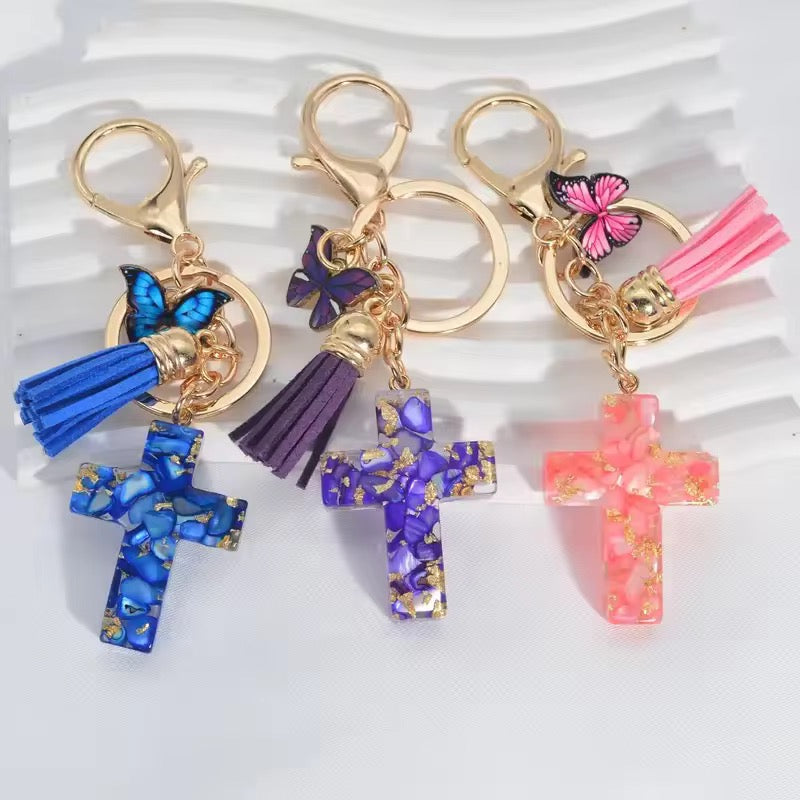 Cross Key Chains