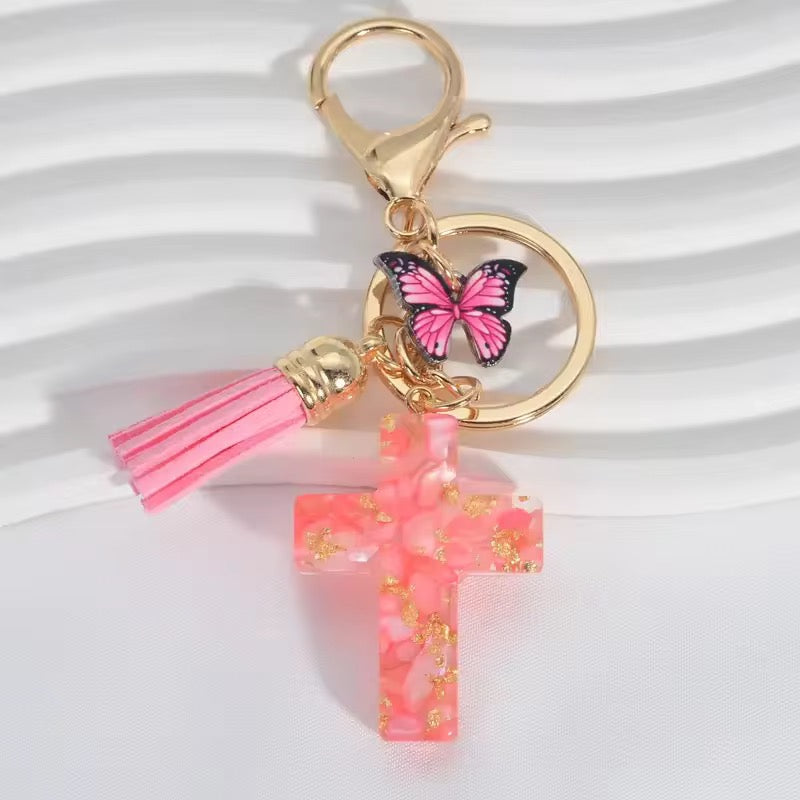 Cross Key Chains